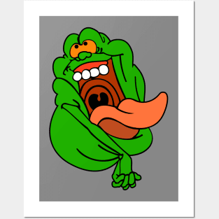 Slimer Happy Posters and Art